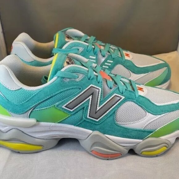 New Balance 9060 DTLR Cyan Burst Men Sneaker U9060DBT - Picture 2 of 8